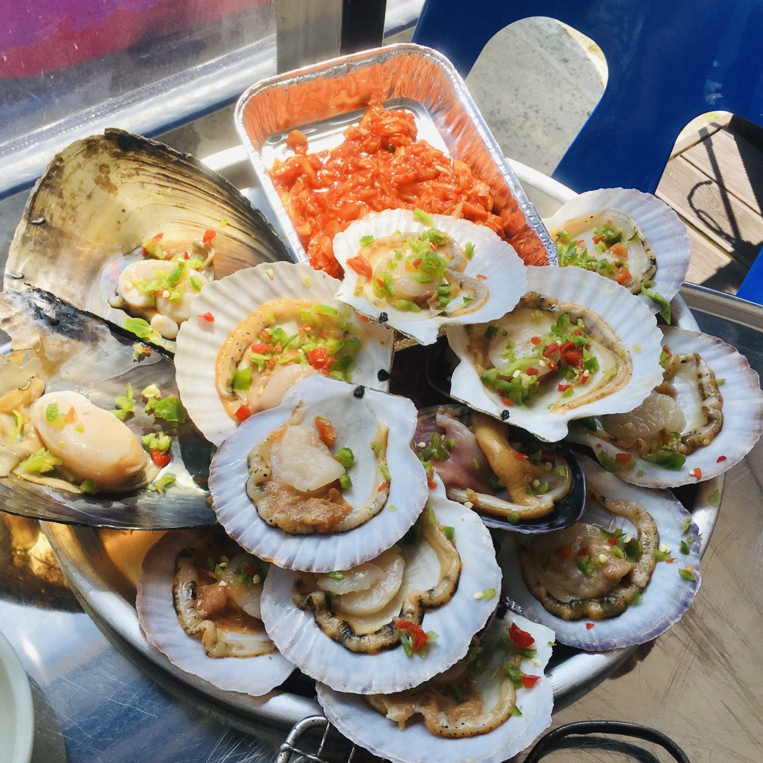 Baked shellfish di Busan